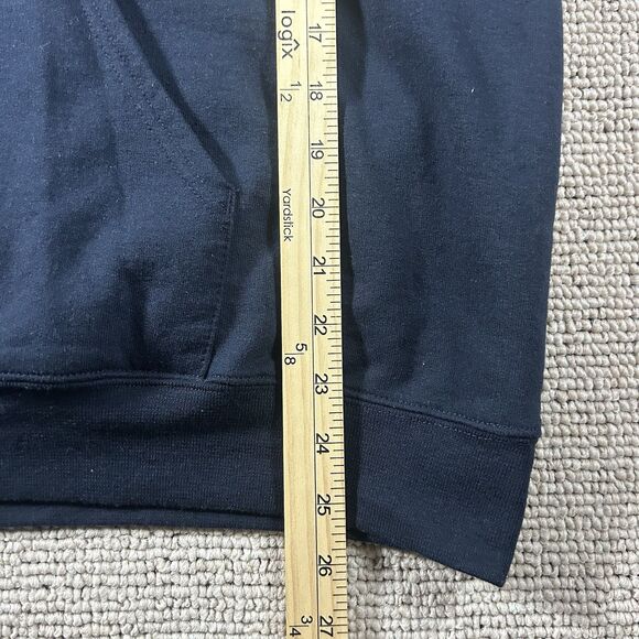 Champion Penn State Nittany Lions Hoodie Mens XL Blue Spell Out Eco Fleece - Picture 9 of 12